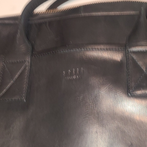 NWT Leather Work Bag - Picture 4 of 4